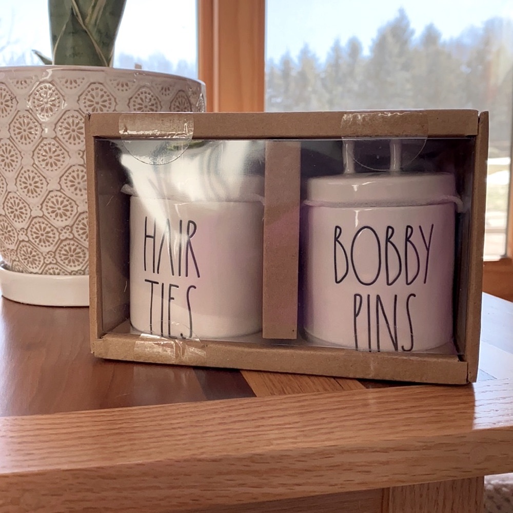 Rae Dunn Hair Ties & Bobby Pins